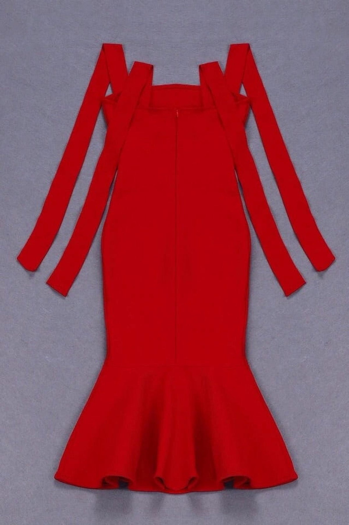 thumbnail image 2 of Redi dress-Small / Bandage / Red, 2 of 10