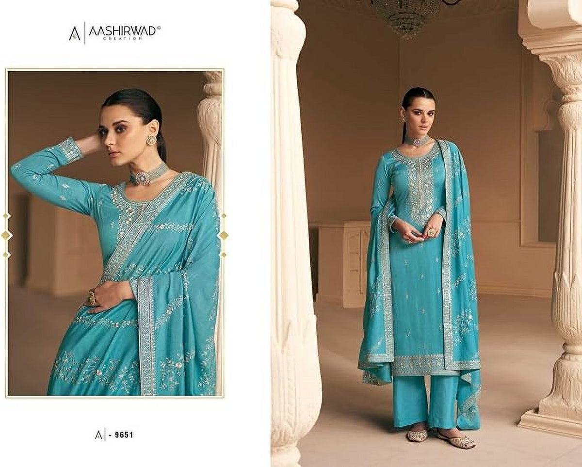 thumbnail image 6 of Designerharsha Women's Wear Plus Size Shalwar Kameez Plazzo Dress Designer Indian Ethnic Party Salwar Kameez Plazo Suits, 6 of 8