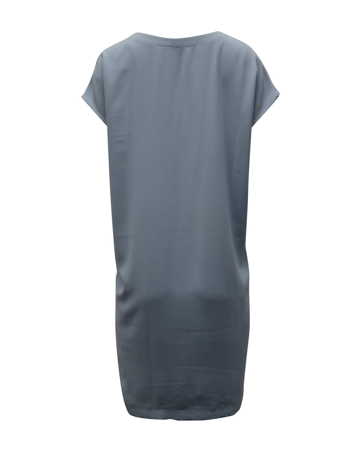 thumbnail image 3 of Pre-Owned Theory Short Sleeve Shift Dress in Light Blue Polyester, 3 of 5