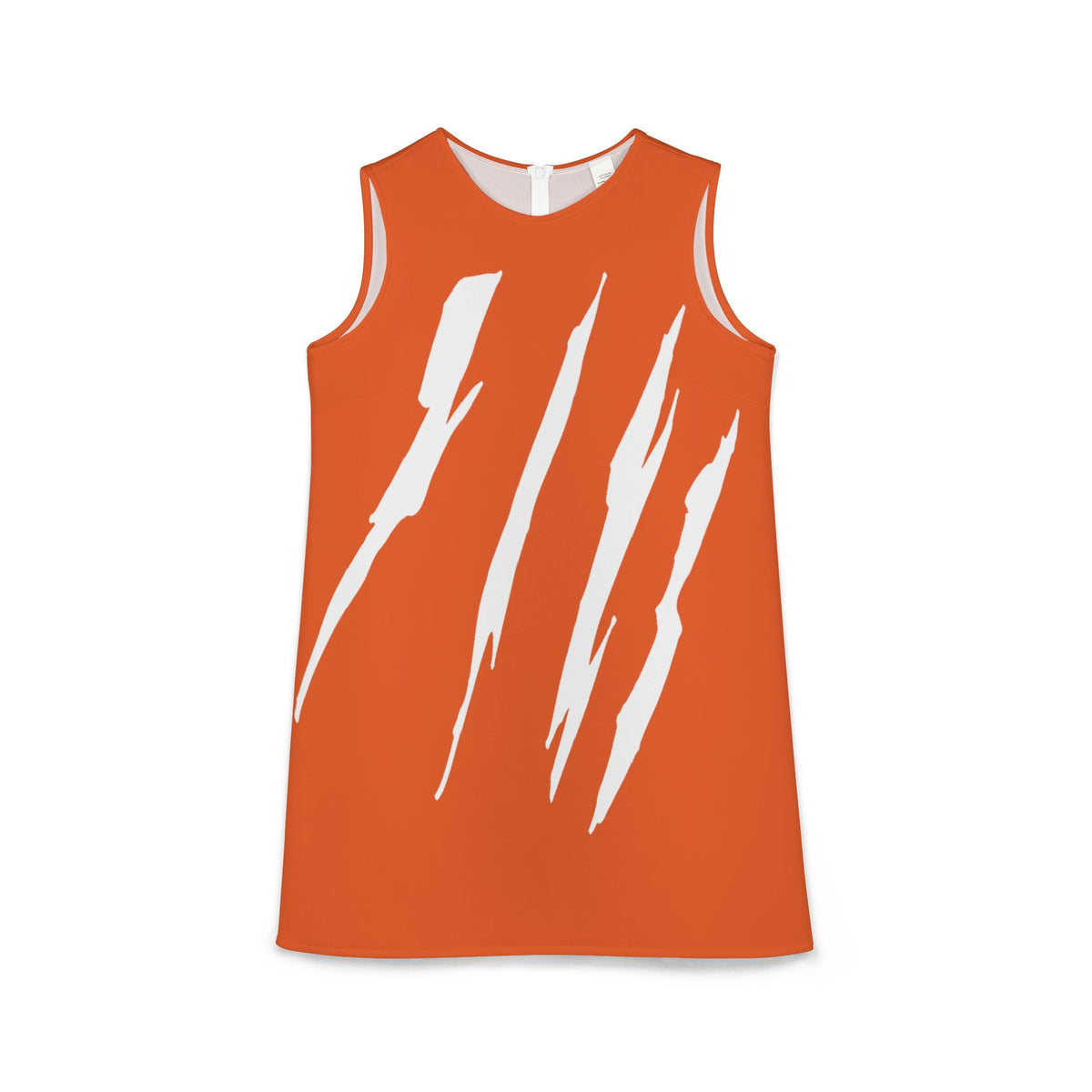 thumbnail image 1 of Effete Feline Claw Marks Scratch A-line Sleeveless Dress (AOP), 1 of 6