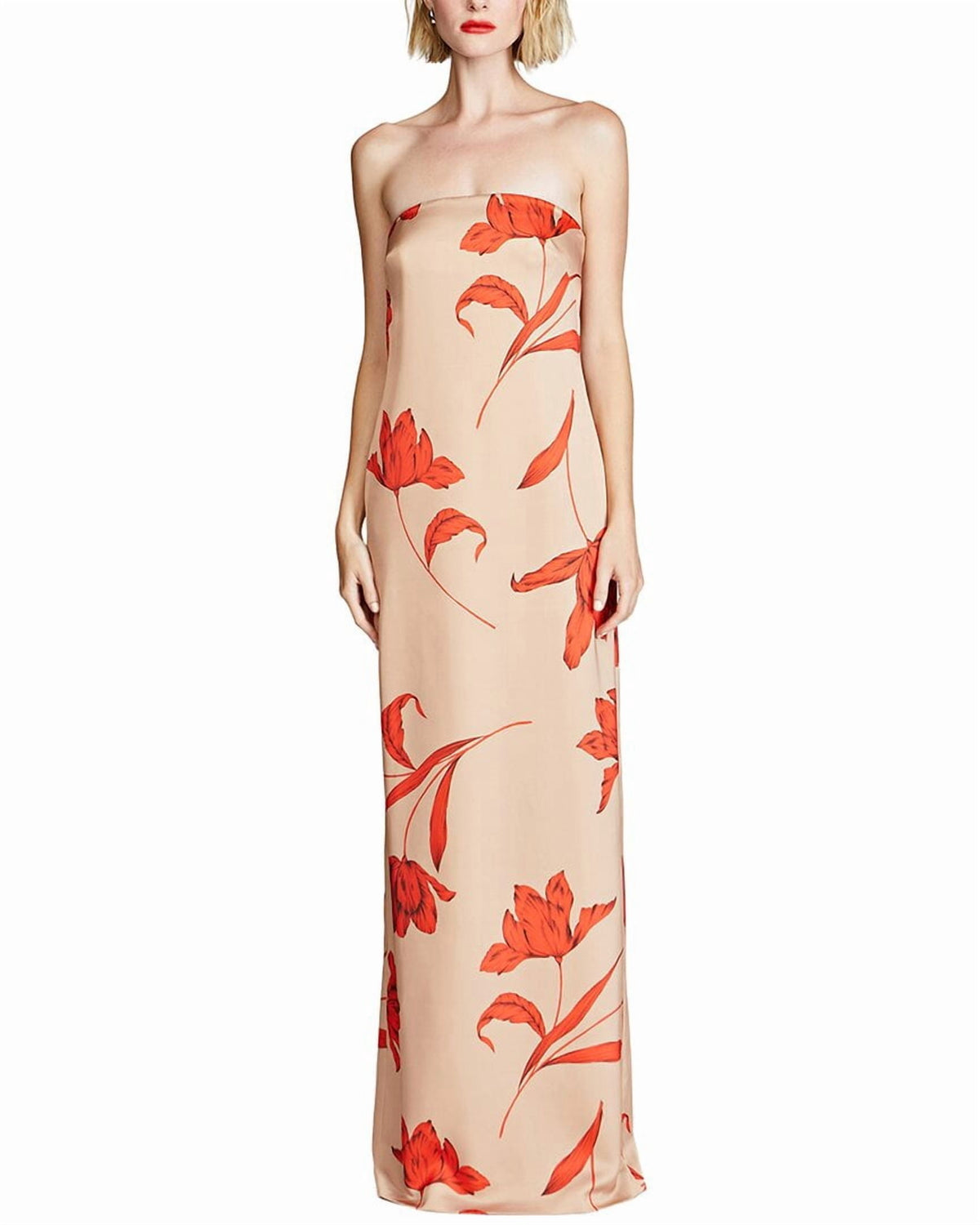 thumbnail image 1 of Halston womens Manuela Gown, 14, 1 of 3