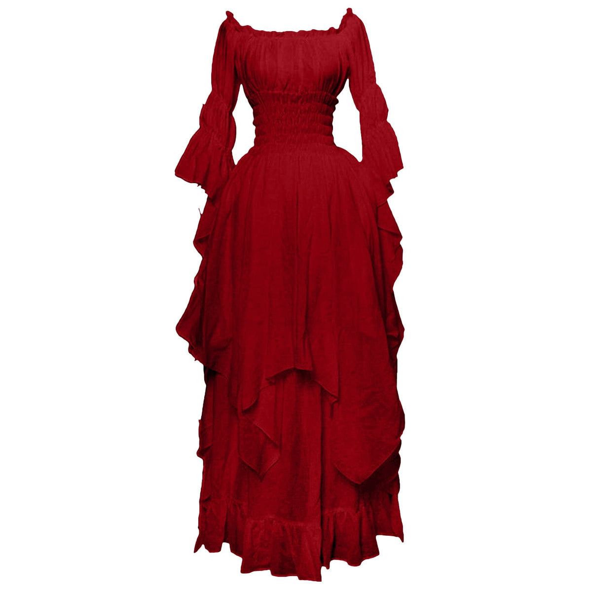 thumbnail image 1 of Kiplyki Flash Women's Winter Long Sleeve Dress Neck Floor Length Cosplay Plus Size Dress, 1 of 5
