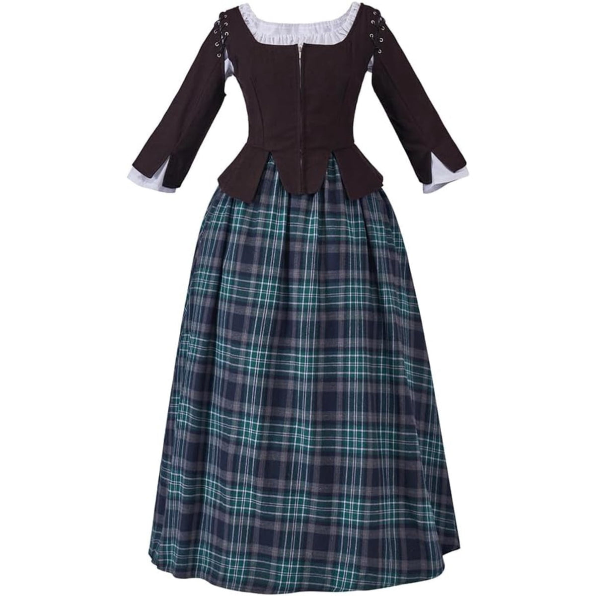 thumbnail image 1 of Women's Scottish Highland Dress Claire Fraser Costume, 1 of 7