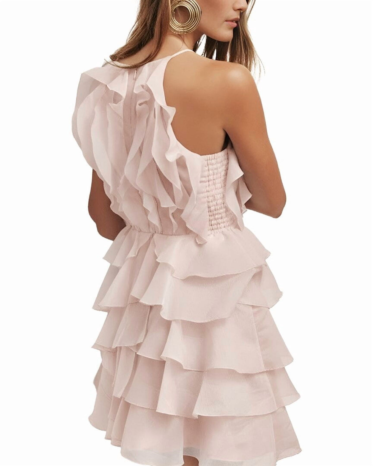 thumbnail image 2 of MIRA RICHI womens Solid Mini Dress, 0, 2 of 4