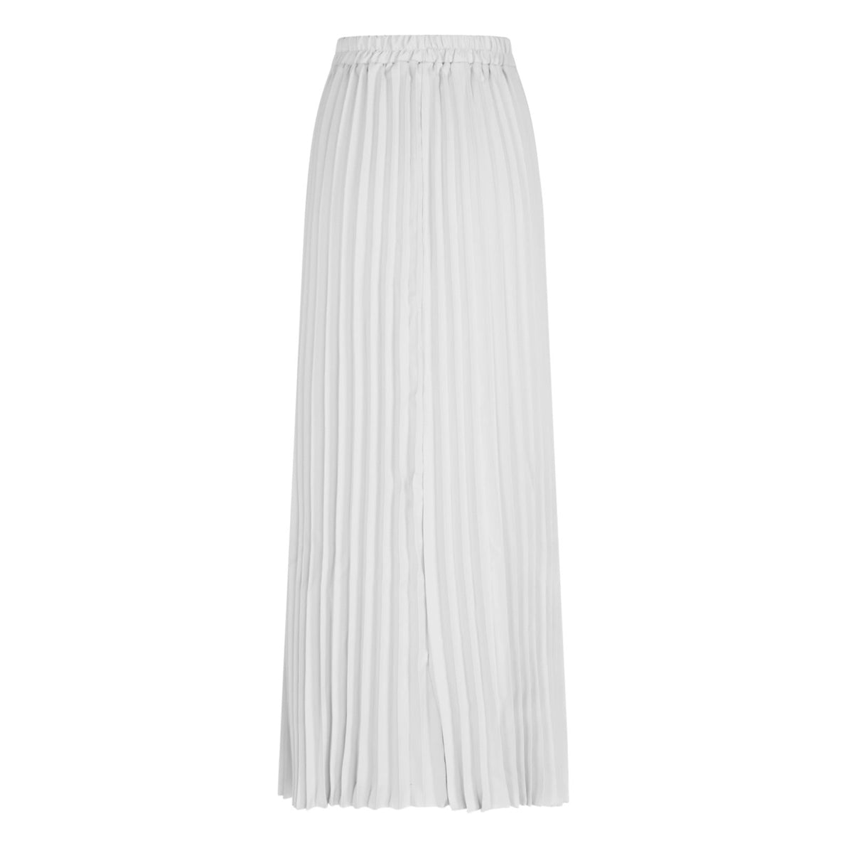 thumbnail image 6 of Felirenzacia Pleated Bridesmaid Dresses Long Boat Neck Floor Length Formal Wedding Guest Dress,White,S, 6 of 9