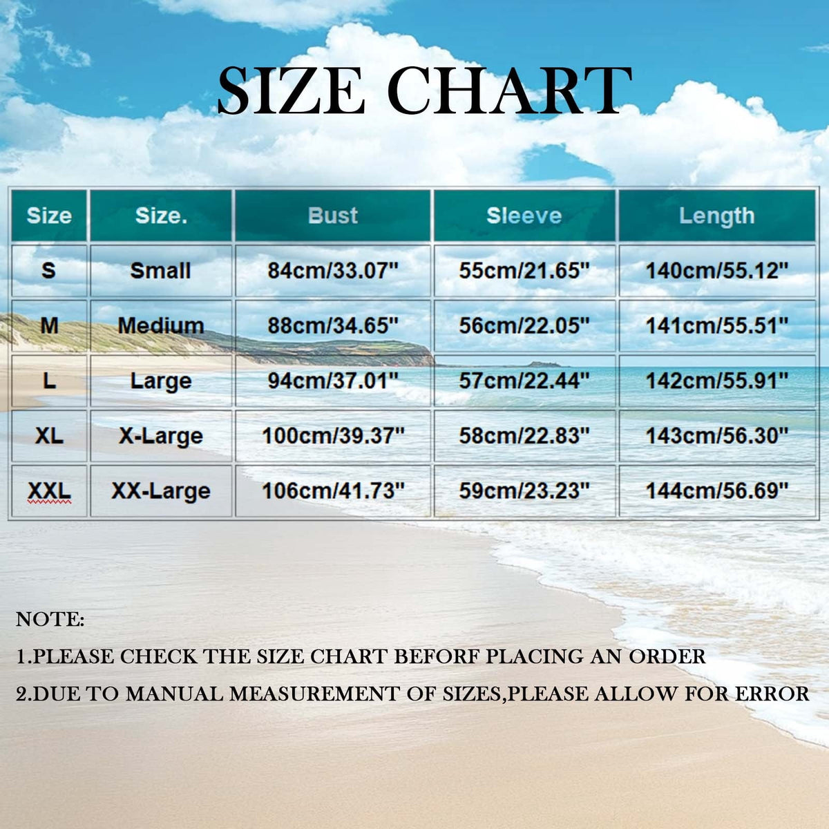 thumbnail image 2 of Efsteb Sundresses for Women Button V-Neck Long Sleeve Pleated Flowy Dress with Solid Color Loose Fit Summer Beach Cover Up Dress (Sky Blue,XL), 2 of 5