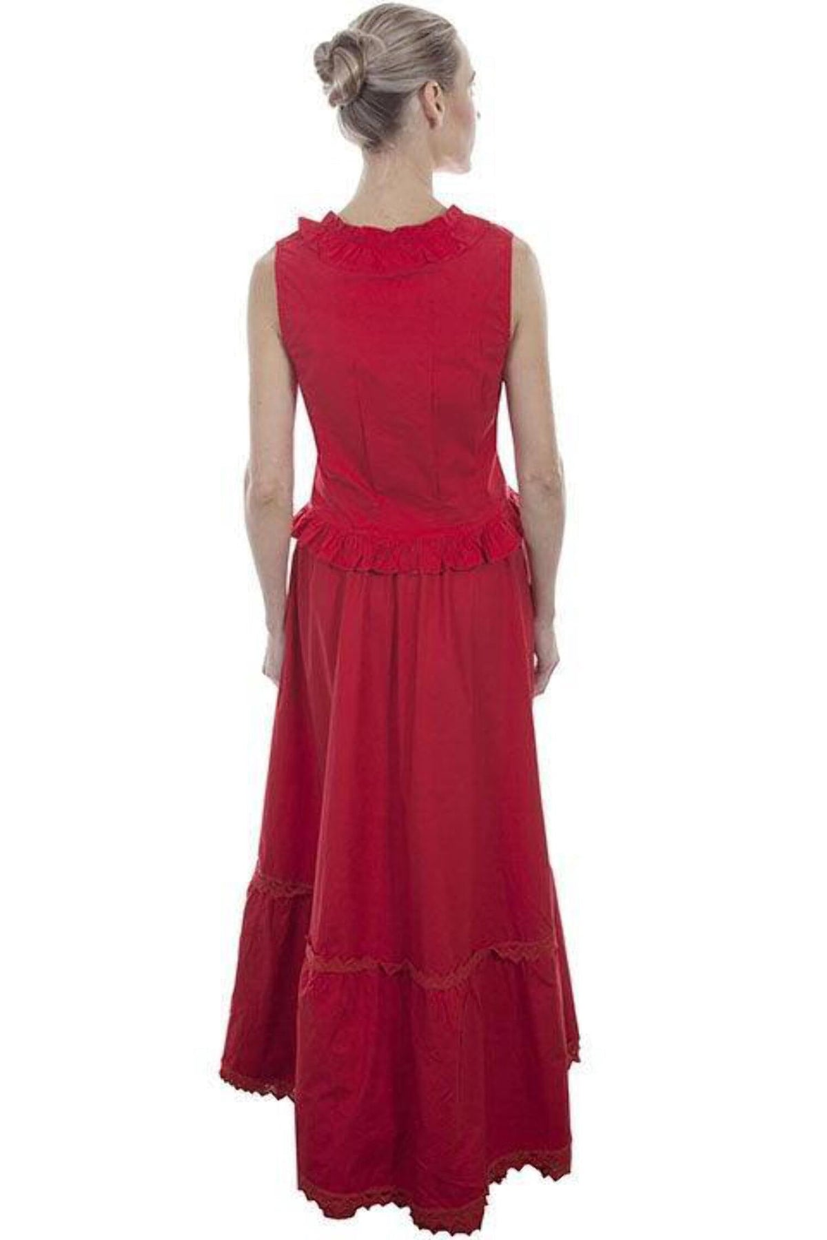 thumbnail image 2 of RW501-RED-L Rangewear 100 Percent Cotton Womens Petticoat - Red, Large, 2 of 2