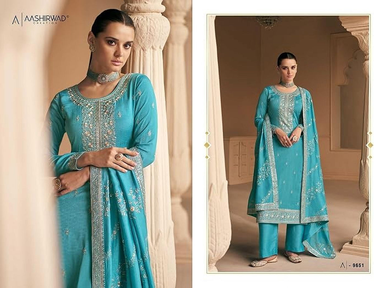 thumbnail image 5 of Designerharsha Women's Wear Plus Size Shalwar Kameez Plazzo Dress Designer Indian Ethnic Party Salwar Kameez Plazo Suits, 5 of 8